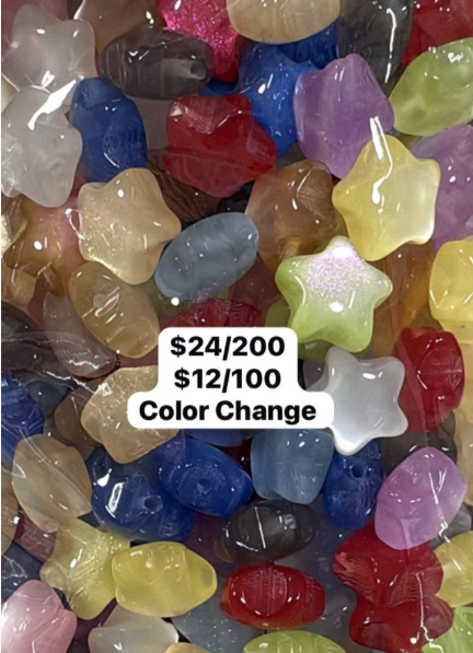 Star-shaped color change