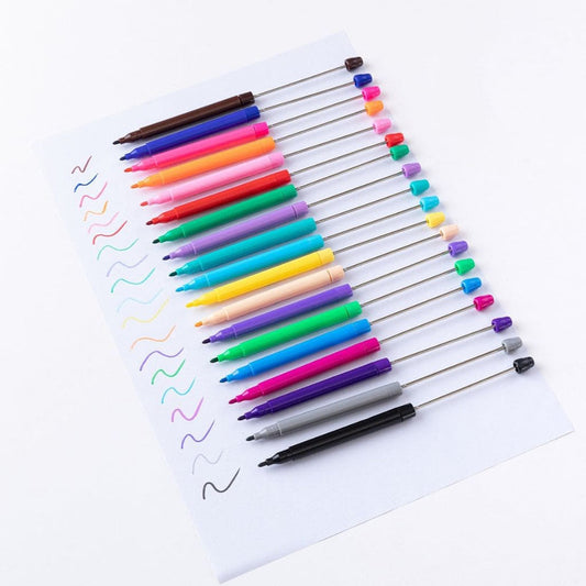 Plastic Beadable Water Color Pen Brush